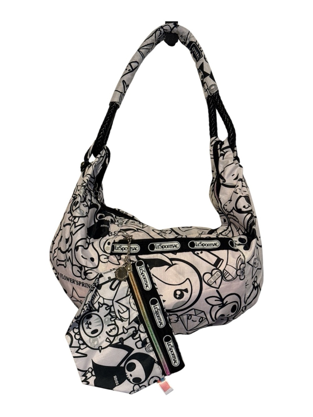 Tokidoki for LeSportsac Flower Spring Giardino Character Bag